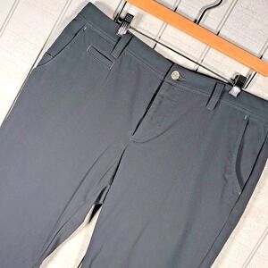 Alberto Golf Mens Gray Modern Fit Pro 3x Dry Cooler‎ Pants Size 52 US 36